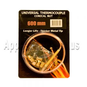 UNIVERSAL THERMOCOUPLE – 600mm Includes: Split nut 11/32, 10mm, 9mm and 8mm