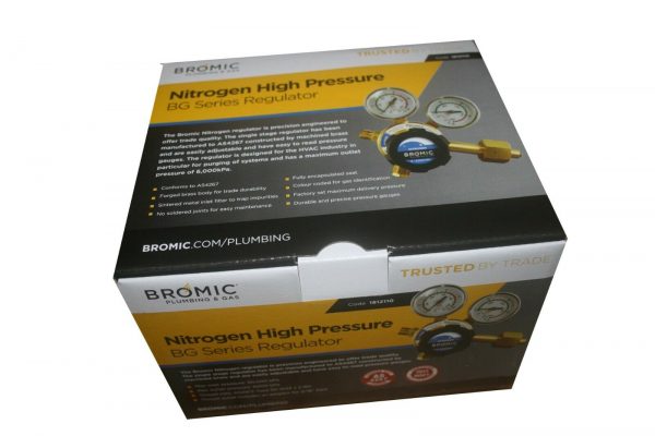Bromic High Pressure Nitrogen Regulator